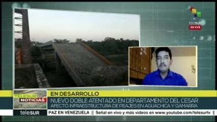 Dos colombianos mueren al intentar detonar un explosivo