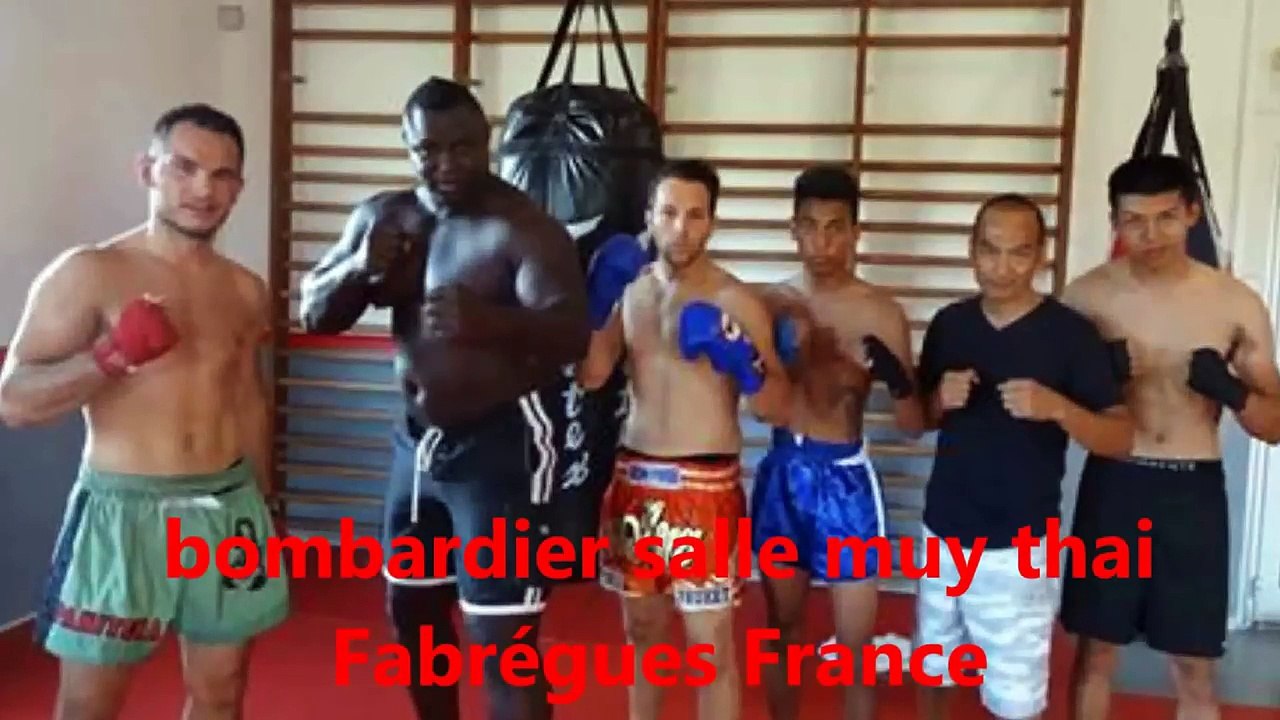 BOMBARDIER BOXE A FABREGUES PRES DE MONTPELLIER