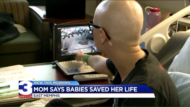 Mom With Cancer Says Twins Helped Save Her Life