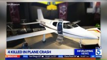 3 Adults, 1 Child Killed in Small Plane Crash in California