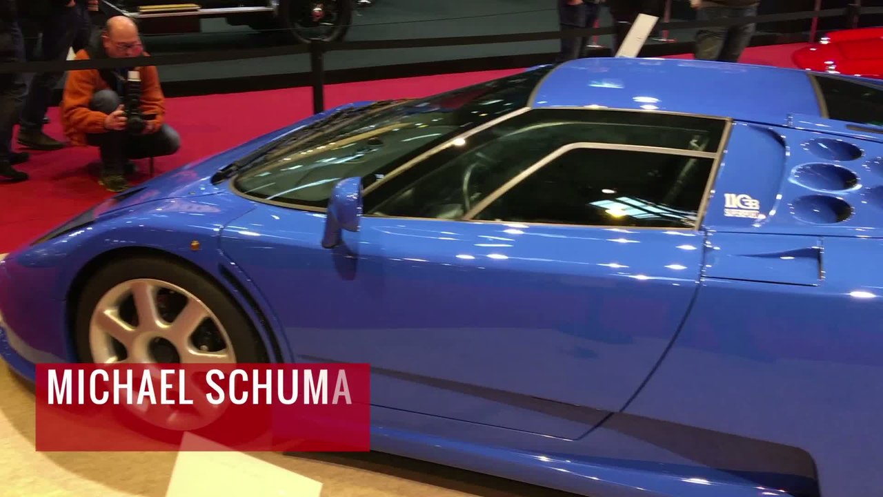 Rétromobile 2018 : Bugatti EB110 Super Sport (1995)