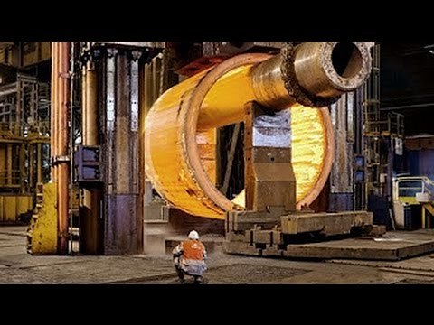 Amazing Technoerotic Extreme Forging Factory Hammer Forging