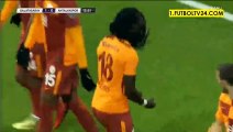 Bafetimbi Gomis Goal HD - Galatasaray 1-0 Antalyaspor 12.02.2018