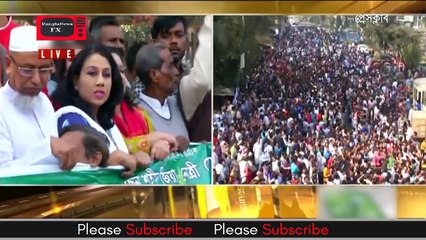বিএনপির মানববন্ধনে লাখো জনতার ঢল! প্রেসক্লাবের সামনে