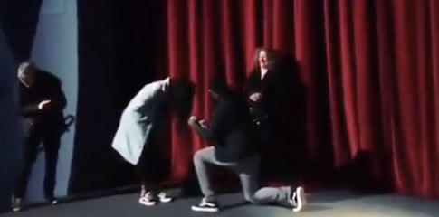 Watch Idris Elba Propose to His Girlfriend