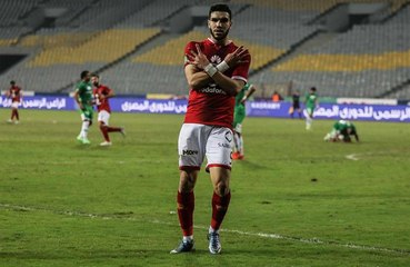 الهدف الأول لـ الأهلي امام المقاولون العرب - وليد ازارو - الجولة الـ 23 الدوري المصري