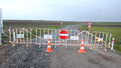 Sağanak Yağış Nedeniyle Yol Ulaşıma Kapandı - Tekirdağ