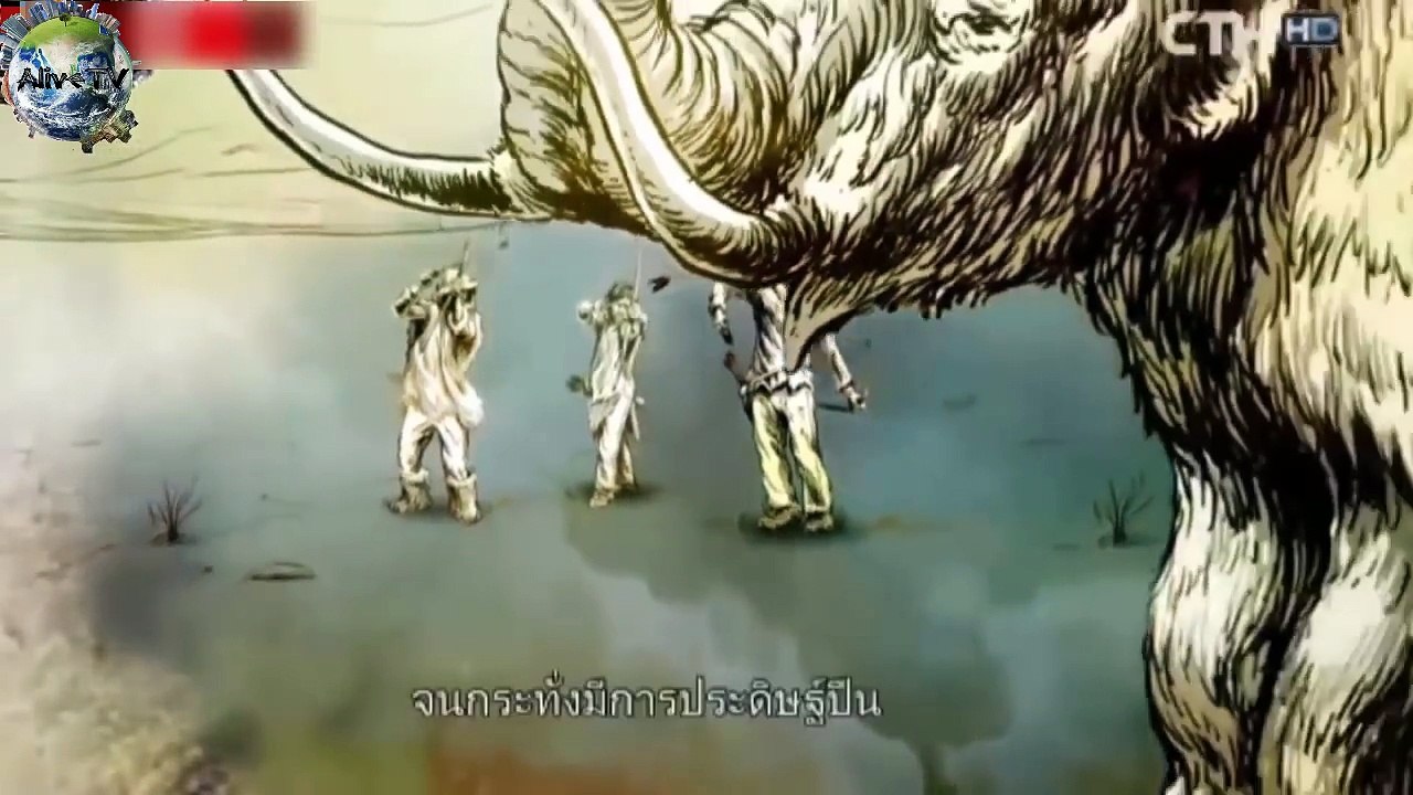 ชาย 1 หญิง 1 เอาตัวรอด สร้างที่พักแบบมนุษย์โบราณ EP.4 l ตอน กินซากควายเน่า กินสมองควาย ทำธนูล่าสัตว์