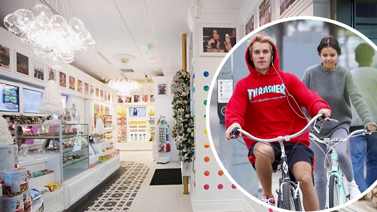 That's her sweetheart! Selena Gomez and Justin Bieber 'can't take their eyes off each other' during romantic date at Sugar Factory