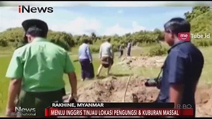 Menlu Inggris Kunjungi Pengungsi Rohingya