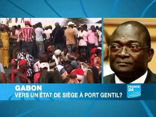 Gabon: le Premier ministre n'envisage pas l'état de siège à Port-Gentil