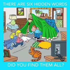 So Far No One We Asked Could Find All 6 Hidden Words In This Image. Do You Think You Can? Try Here