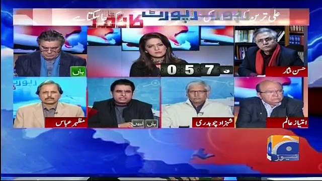 Do You Want To Gave Clean Chit To Nawaz Sharif? Irshad Bhatti Grilled Ayesha Bakhsh On Her Question