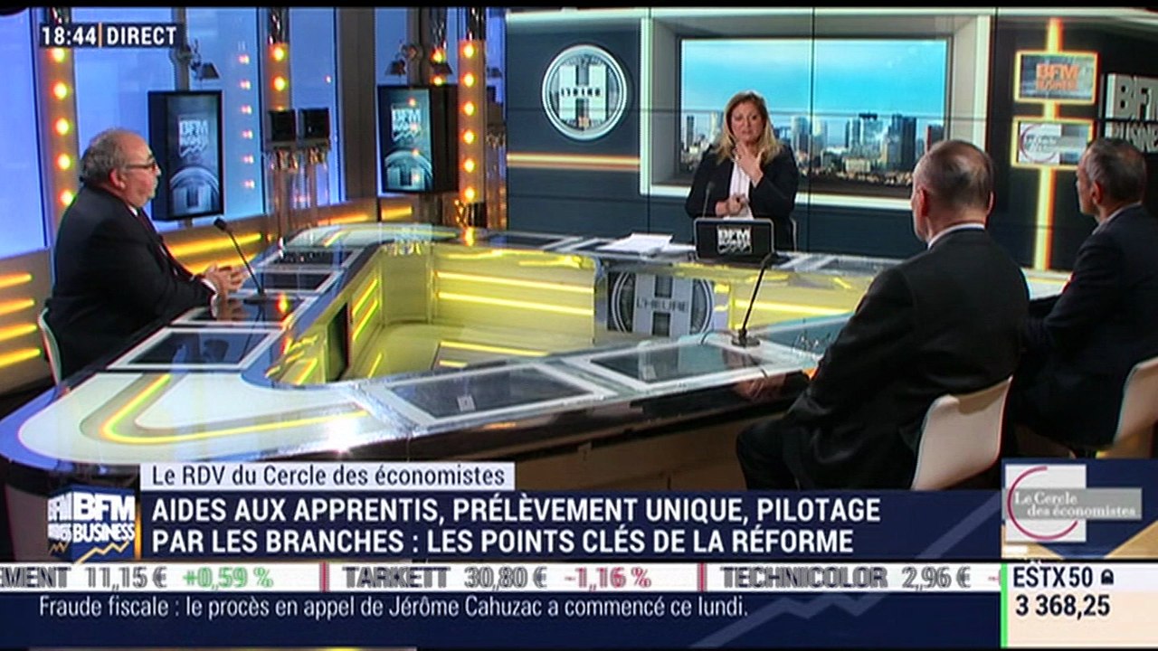 Le Cercle des Économistes: la réforme de l'apprentissage voulue par le gouvernement est-elle à la hauteur des enjeux ? - 12/02