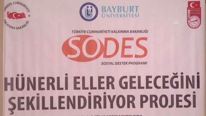 Bayburt'ta Ahşap Kursu Açıldı