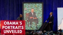 Michelle and Barack Obama's portraits unveiled - best reactions