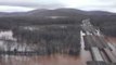 Drone Video Shows Flint River Basin Flooding