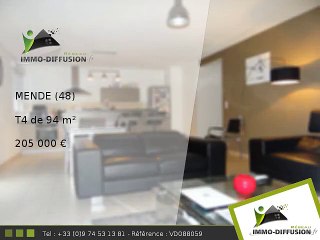 T4 A vendre Mende 94m2 - 205 000 Euros