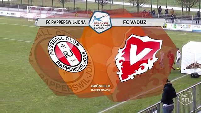 Rapperswil-Jona 1:2 Vaduz (Swiss Challenge League 11 February )