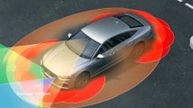 Audi A7 Animation narrowed road assist