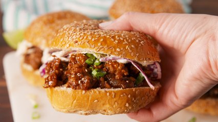 Asian Sloppy Joes Will End Your Weeknight Dinner Rut