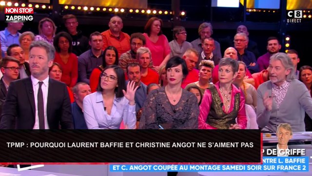 TPMP : L’équipe explique pourquoi Laurent Baffie et Christine Angot ne s’aiment pas (Vidéo)
