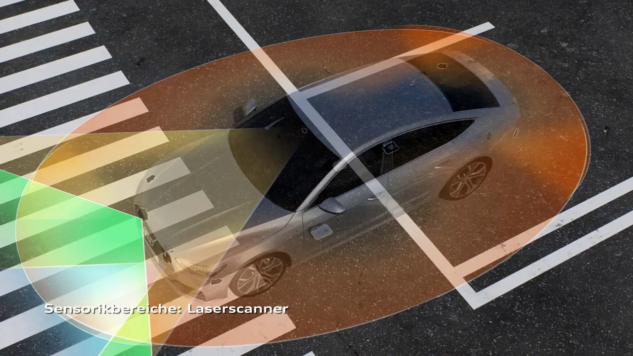 Audi A7 Animation pre sense