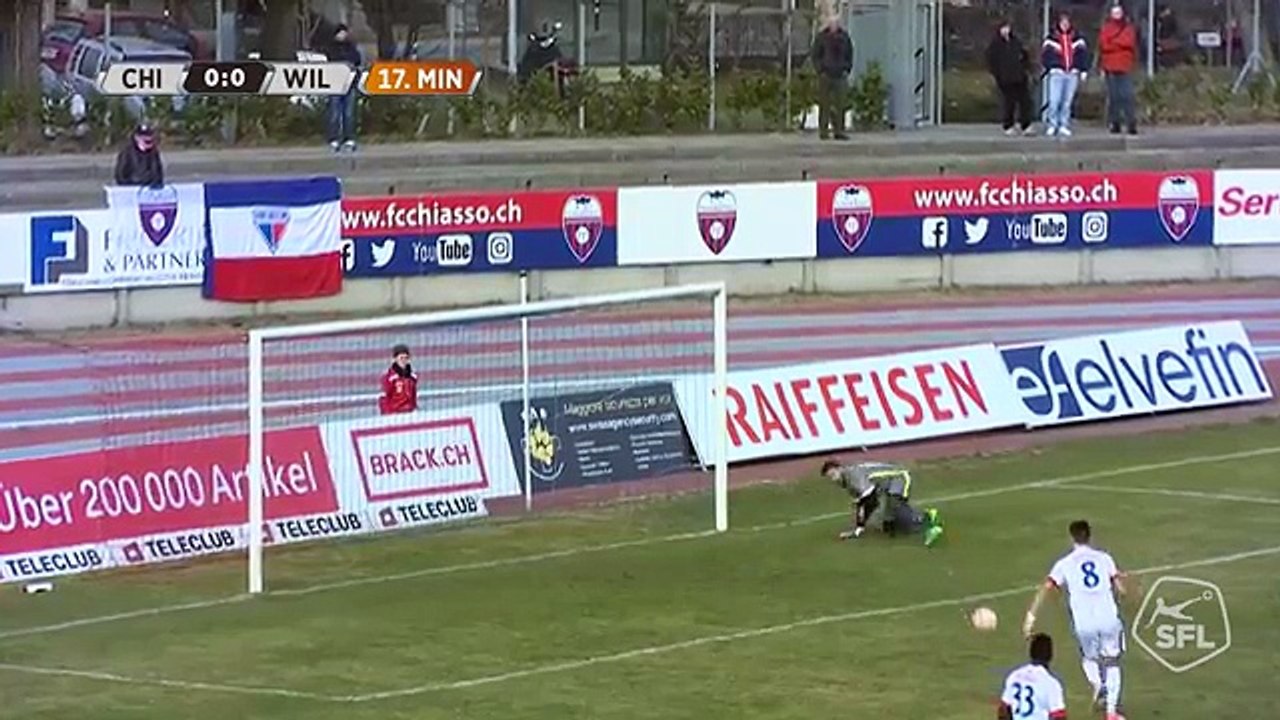Chiasso 0:1 Wil (Swiss Challenge League 11 February )