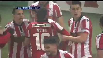 0-2 Salomao Amazing Goal - Concordia vs Dinamo Bucuresti - 12.02.2018