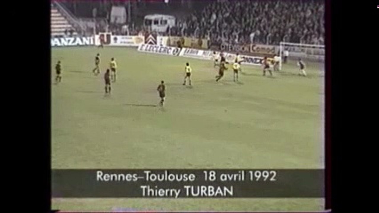 18/04/92 : Thierry Turban (67') : Rennes - Toul...