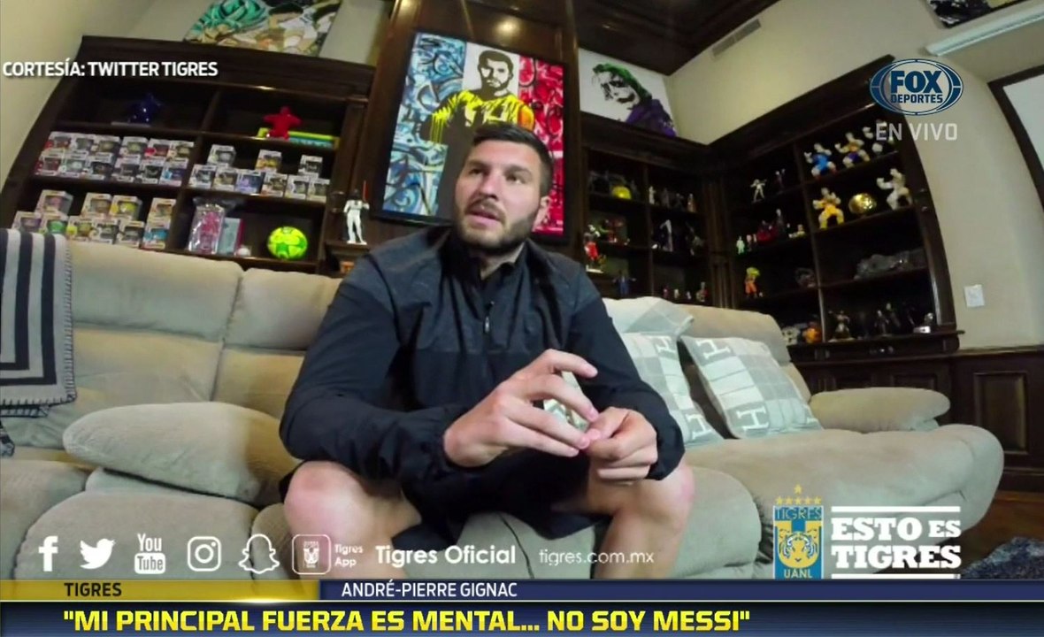 Gignac: Soy una persona "con muchos defectos".