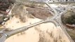 Aerial Video Shows Widespread Bell County, Kentucky, Flooding