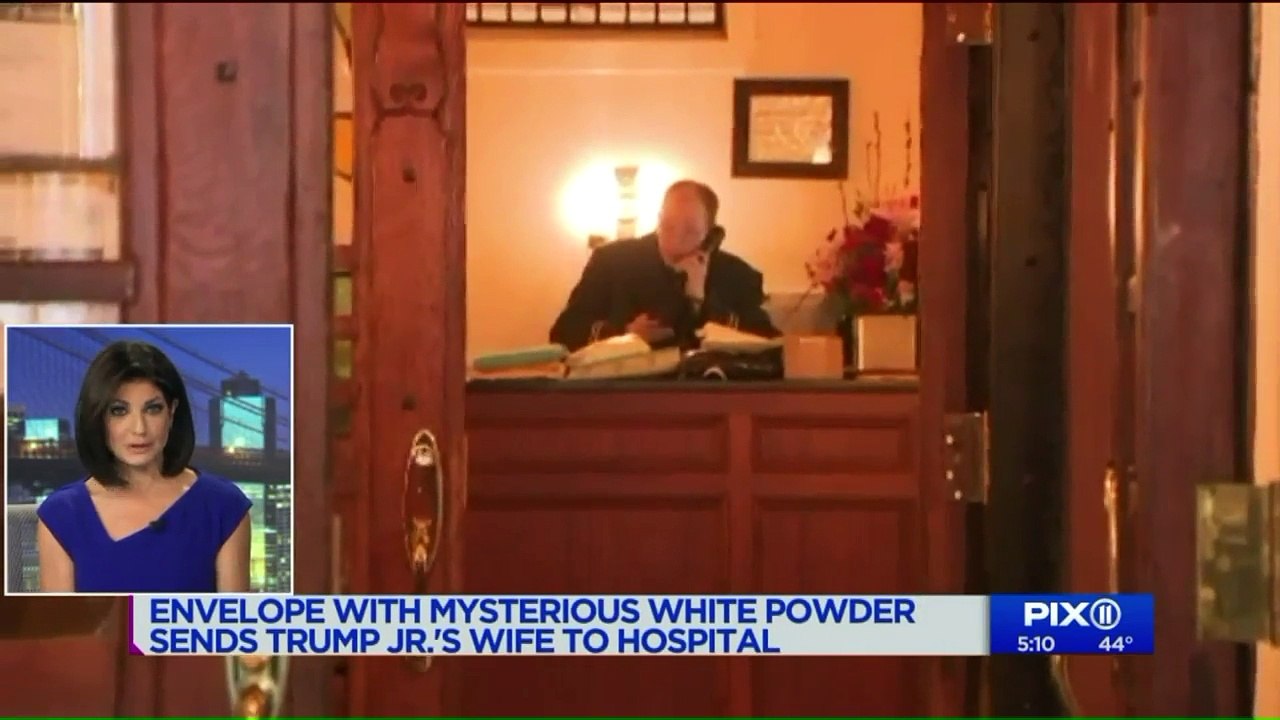 Mysterious White Powder in Envelope Sends Trump Jr.'s Wife to Hospital