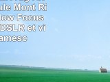 Morros DSLR Rig Kit Movie épaule Mont Rig avec Follow Focus pour tous DSLR et vidéo