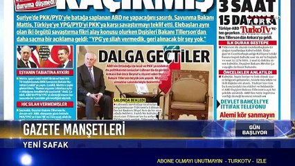 Gazete Manşetleri 16.02.2018