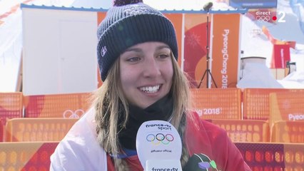 JO 2018 : Snowboard cross Femmes / Julia Pereira De Sousa : "C'est incroyable ce que je viens de faire"