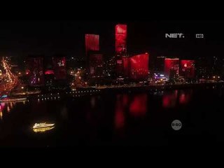 Meriahnya Atraksi Drone Warna Warni Dalam Penyambutan Perayaan Hari Imlek - NET 24