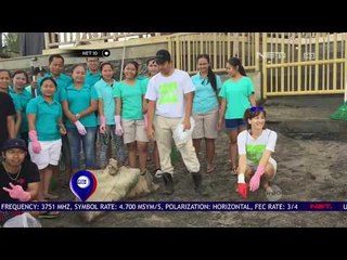 WNA Bersihkan Pantai Berawa Bali - NET 10