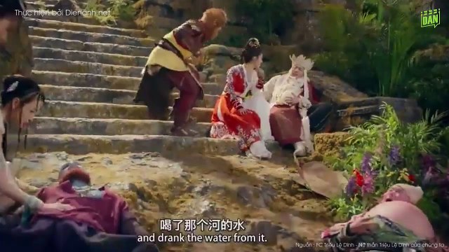 Nữ vương Triệu Lệ Dĩnh hớn hở vì Tam Tạng có thai trong Tây Du Kí Nữ Nhi Quốc