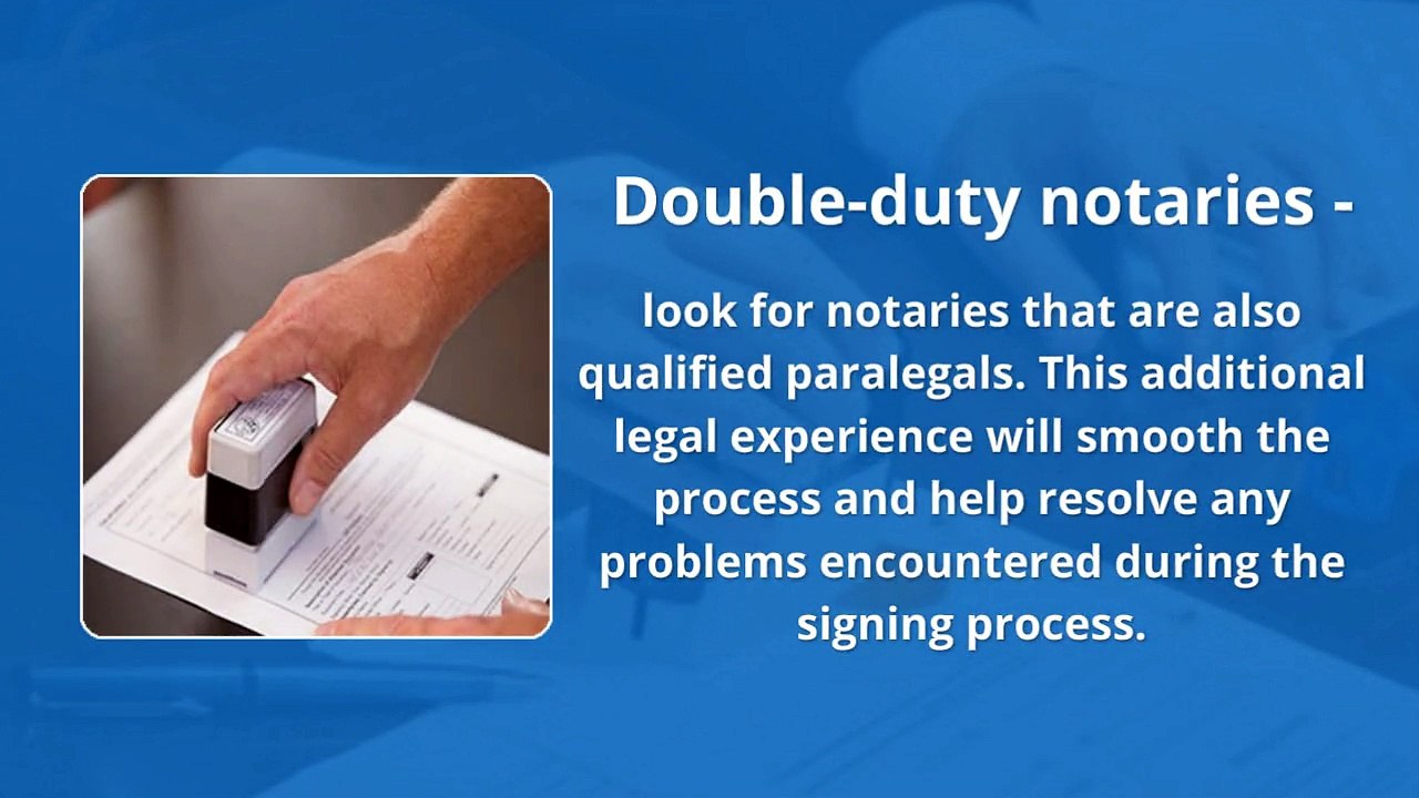 3 Things to Look For When Seeking the Best Mobile Notary
