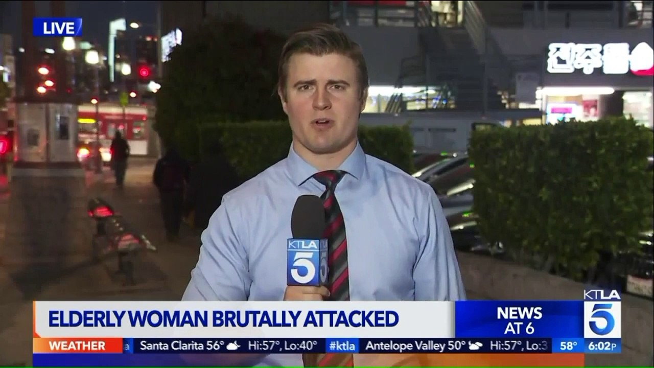 Police Searching for Man Who Attacked Elderly Woman at Random