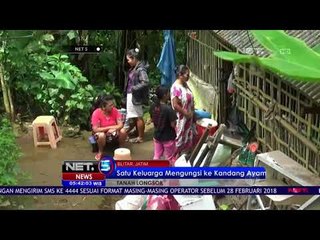 Korban Tanah Longsor Di Blitar Mengungsi Ke Kandang Ayam - NET 5