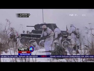 Ratusan Relawan Ikuti Rekonstruksi Perang Dunia ke 2 - NET24