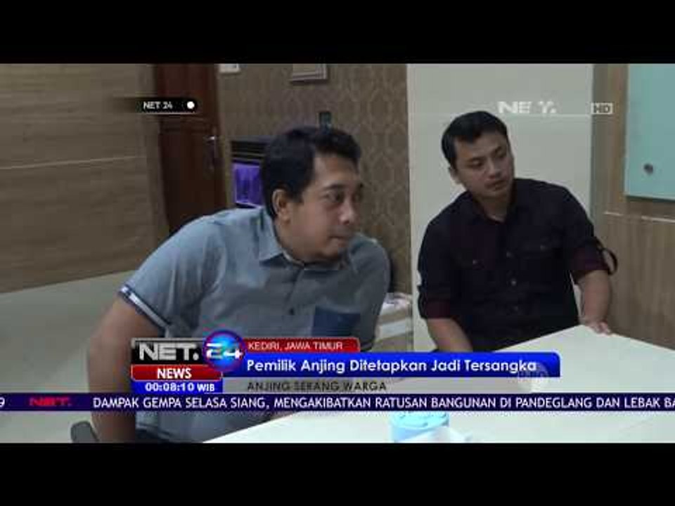 Pemilik Anjing Pitbull yang Tewaskan Warga Ditetapkan Sebagai Tersangka - NET24