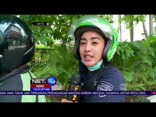 Mencoba Naik Motor Melewati Jalan Thamrin - NET 10