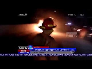 Di Duga Korsleting Listrik, Sebuah Mobil Terbakar Di Jalan Antasari - NET 24