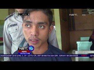 Sopir Angkot Kuras Isi Kotak Amal - NET 10