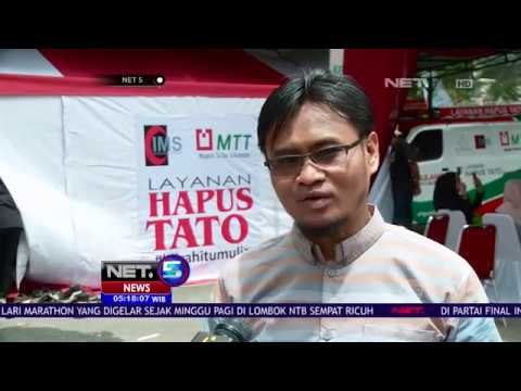 Layanan Hapus Tato yang Dipadati Warga - NET5