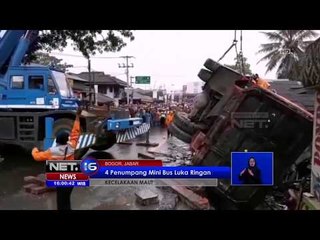 Kecelakaan Beruntun Tewaskan 2 Warga - NET 16