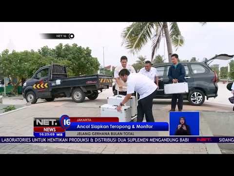 Jelang Fenomena Gerhana Bulan Ancol Siapkan Teropong & Monitor - NET 16